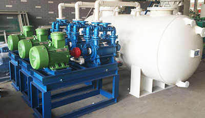 美觀大方，經(jīng)久耐用，環(huán)保的PPH水環(huán)真空機組，新安江工業(yè)泵出品